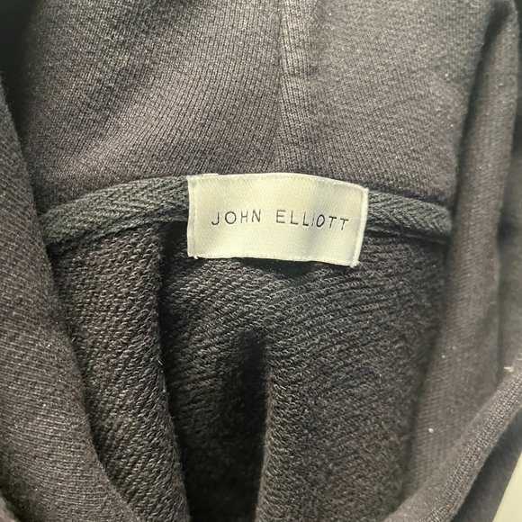John Elliott Hooded Villain Hoodie - Size XL - Picture 2 of 4
